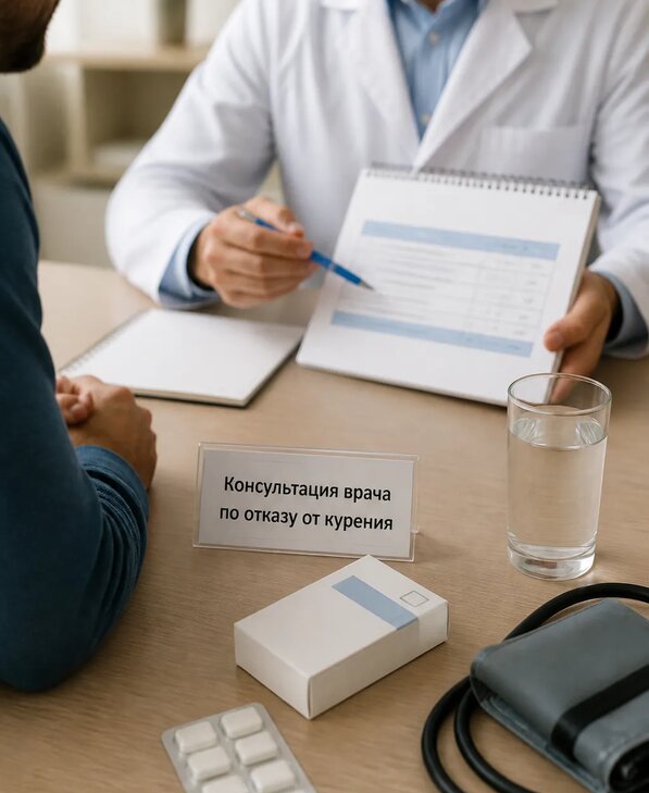 Консультация врача по отказу от курения для взрослых в Серове
